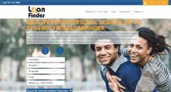 Desktop Screenshot of loanfinder.co.za