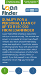 Mobile Screenshot of loanfinder.co.za